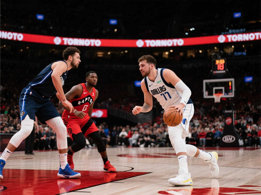 【现场】猛龙主场鏖战强敌 惜败独行侠