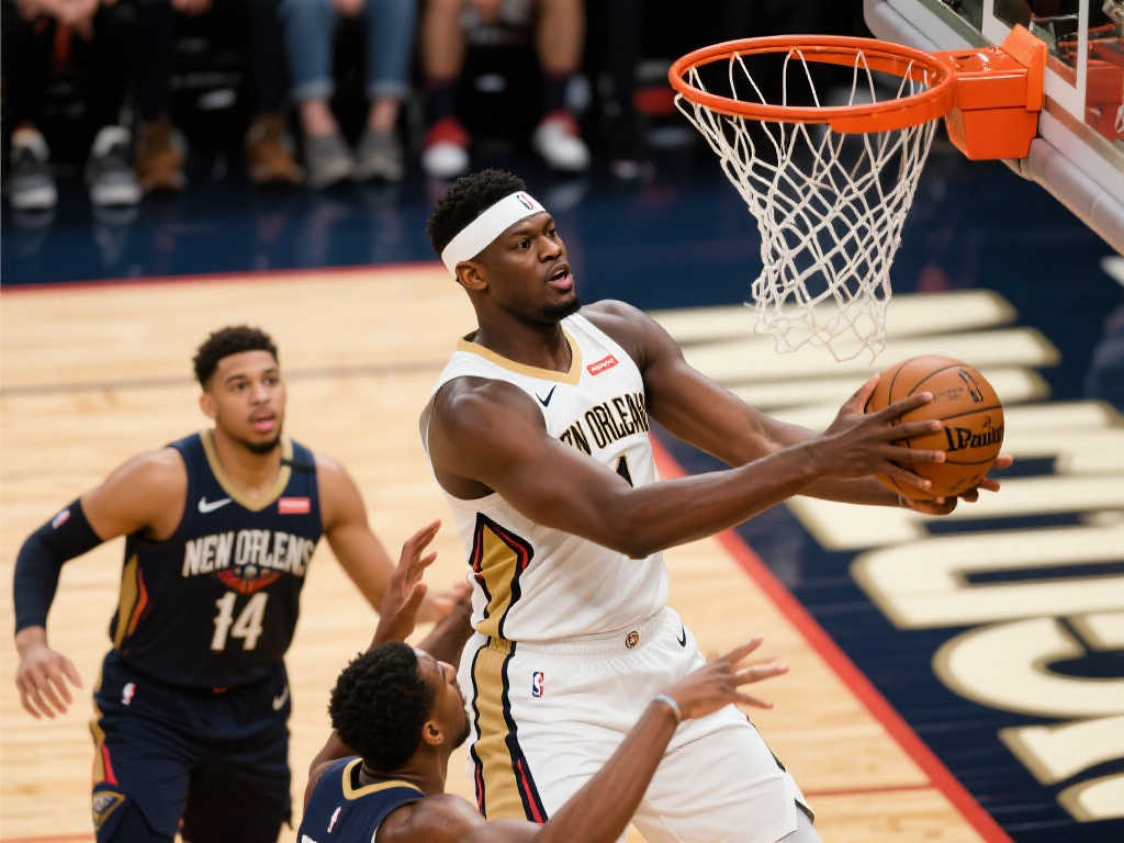 锡安震撼回归！360度转体扣篮彰显王者风范，鹈鹕核心地位无可撼动？